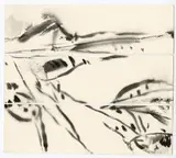 Sans titre by T'ang Haywen, circa 1983, Encre sur papier (triptyque), sold Apr 2024