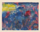Sans titre by T'ang Haywen, circa 1972, Aquarelle sur papier Japon, sold Apr 2024