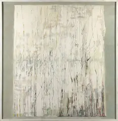 Hiver by Maria Helena Vieira da Silva, 1983, Huile sur toile, sold Apr 2024