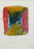 Sans titre by Ron Gorchov, Aquarelle sur papier, sold Apr 2024