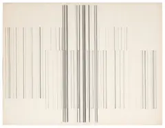 Dessin 247B by Luc Peire, 1976, Crayon sur papier, sold Apr 2024