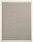 Stratification de l'espace by Hans Bischoffshausen, 1964, Structure sur papier, sold Apr 2024