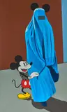 Monsieur Madame by Bernard Rancillac, 2013, Acrylique sur toile, sold Apr 2024