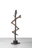 Le Caducée en bronze en "style" de branches by Robert Combas, 1994, Bronze peint, sold Apr 2024