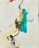Sans titre by Kim En Joong, 1988, Huile sur toile marouflée sur panneau, sold Apr 2024