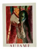 Le Baiser by Jean Aujame, Gouache sur papier,, sold Feb 2024