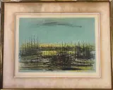 Vue du port by Jean Carzou, Lithographie, offered Feb 2024