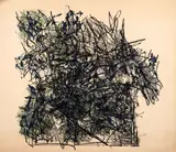 L'Affût, 1967 by Jean Paul Riopelle, Estampe, HC, signée en bas à droite, sold Feb 2024
