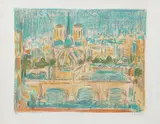 Notre-Dame de Paris, 1973 by André Cottavoz, Estampe, sold Feb 2024