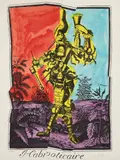 Habipoticaire by Jiří Kolář, circa 1990, Lithographie en couleurs, sold Feb 2024