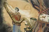 In Custody by Anju Dodiya, 1999, Watercolour on paper, sold Feb 2016