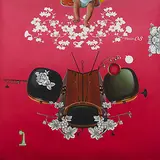 Somnium Genero 03 by Thukral & Tagra, Mixed media on canvas, sold Feb 2016