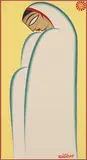 Untitled by Jamini Roy, Gouache on paper board, sold Mar 2015