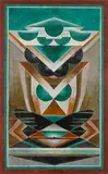 Untitled by Ghulam Rasool Santosh, Acrylic on paper, offered Mar 2015
