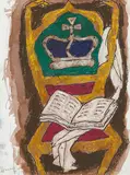 Untitled by M. F. Husain, Watercolour and sketch pen on paper, sold Mar 2015