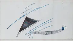 Untitled by Jagdish Swaminathan, Watercolour on handmade paper, offered Mar 2015