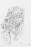Untitled by Krishen Khanna, Pencil and watercolour on paper, offered Mar 2015