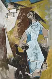 Untitled (Mother and Child) by Ghulam Rasool Santosh, Gouache on paper, offered Jun 2015