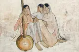 Untitled by B. Prabha, Oil on canvas, offered Jun 2015