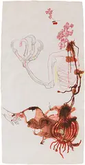 Untitled by Mithu Sen, Mixed media on handmade paper, offered Jun 2015