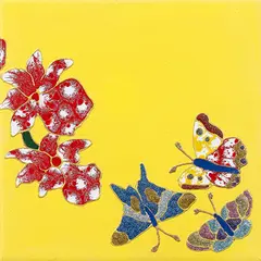 Untitled by Raqib Shaw, Mixed media on canvas, sold Jun 2015