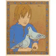 Innocence Series: No. III by Dorr Bothwell, 1979, screenprint, sold Mar 2026