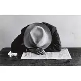 Man with Head Down by Ralph Gibson, silver gelatin print, sold Mar 2026