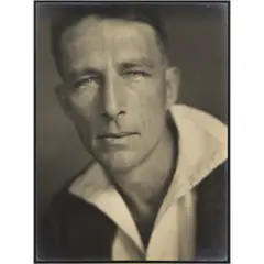 Robinson Jeffers - Poet by Johan Hagemeyer, 1925, gelatin silver print, sold Mar 2026