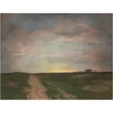 Twilight Plain by Theodore Pembrook, pastel on canvas, sold Mar 2026