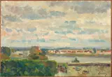 Paysage de bord de Seine, environs de Vétheuil by Abel Lauvray, Huile sur toile, sold Apr 2024
