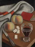 Nature morte by Jean Metzinger, 1936-1937, Huile sur toile, sold Apr 2024