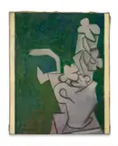 Le bouquet by André Beaudin, 1942, Huile sur toile, sold Apr 2024