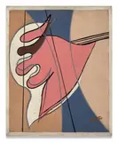 Bolide by Stanley William Hayter, Huile sur panneau, sold Apr 2024