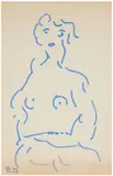 Ensemble de quatre oeuvres sur papier by Francisco Bores, Feutre sur papier, sold Apr 2024