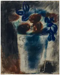 Fleurs dans un verre by Jean Fautrier, 1926, Huile sur toile, sold Apr 2024