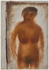 Nu by Jean Fautrier, 1927, Huile sur toile, sold Apr 2024