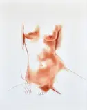 Ensemble de deux oeuvres sur papier by Antoniucci Volti, Sanguine et estompe sur papier, sold Apr 2024