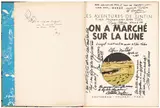 TINTIN N°17 by Hergé, Album enrichi d’un dessin dédicace représentant Tintin et Milou en buste. Signé par Hergé., sold Apr 2024