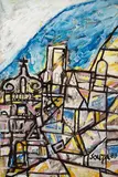 Untitled by F. N. Souza, Acrylic on canvas, offered Dec 2014