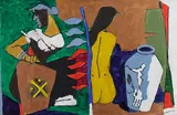 Untitled by M. F. Husain, Acrylic on canvas, offered Dec 2014