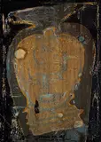 The Cleansing of An Artefact by Jitish Kallat, Mixed media on canvas, sold Dec 2014
