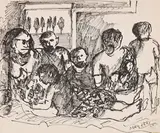 Untitled by Bhupen Khakhar, Sketchpen on paper, sold Dec 2014