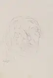 Untitled by Tyeb Mehta, Pencil on paper, sold Dec 2014