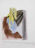 Untitled by M. F. Husain, Watercolour and pencil on paper, sold Dec 2014
