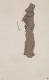 Untitled by Nandalal Bose, Ink on rice paper pasted on paper, sold Dec 2014
