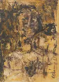 Autumn by Krishen Khanna, Oil on canvas, sold Jun 2014