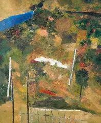 Untitled by Ram Kumar, Oil on canvas, offered Jun 2014