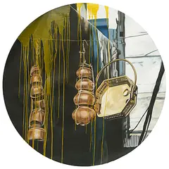 Untitled by Subodh Gupta, Oil on canvas, sold Jun 2014