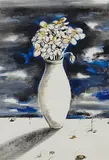 Untitled by K H, Gouache on paper, sold Jun 2014