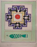 Untitled by Prabhakar Barwe, Watercolour on paper, sold Mar 2014